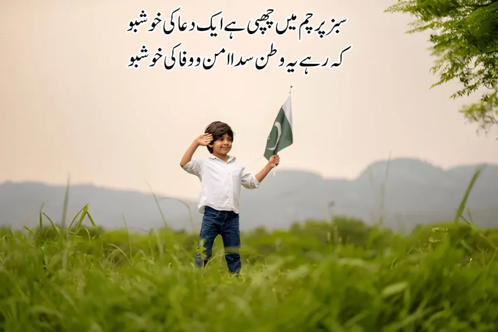 14 August Poetry Urdu Text – Best 2 Lines 220+ Shayari