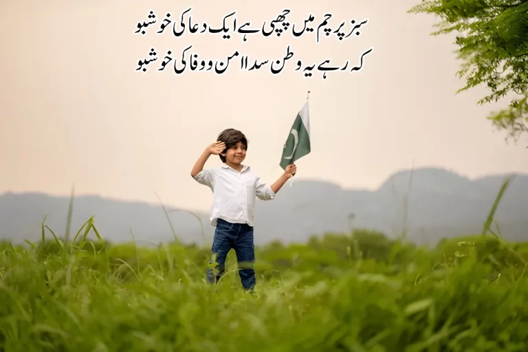 14 August Poetry Urdu Text – Best 2 Lines 220+ Shayari