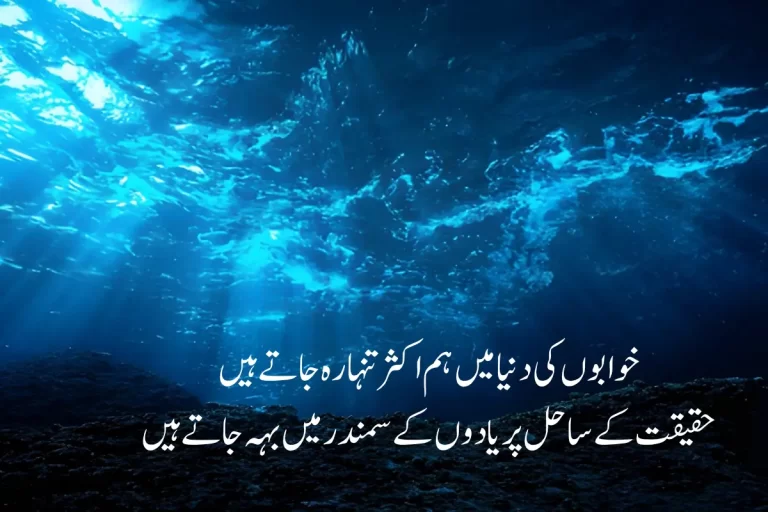 Deep Poetry in Urdu Text – 120+ Best 2 Lines Deep Shayari