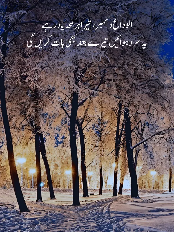 Alvida December Poetry in Urdu