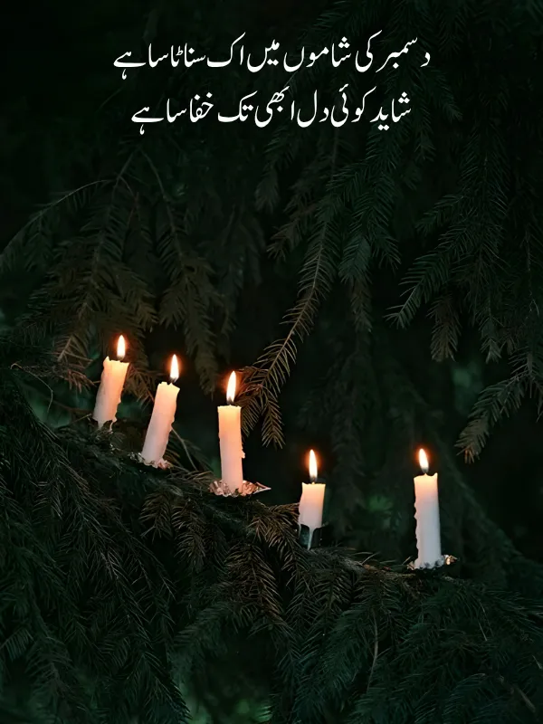 December Poetry In Urdu SMS